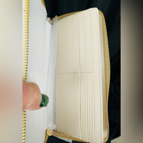 Michael Kors Jet Set Travel Signature Continental Wallet (Lt Cream Calf Hair)NWT - Picture 12 of 12